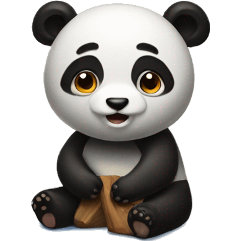 hearth panda emoji