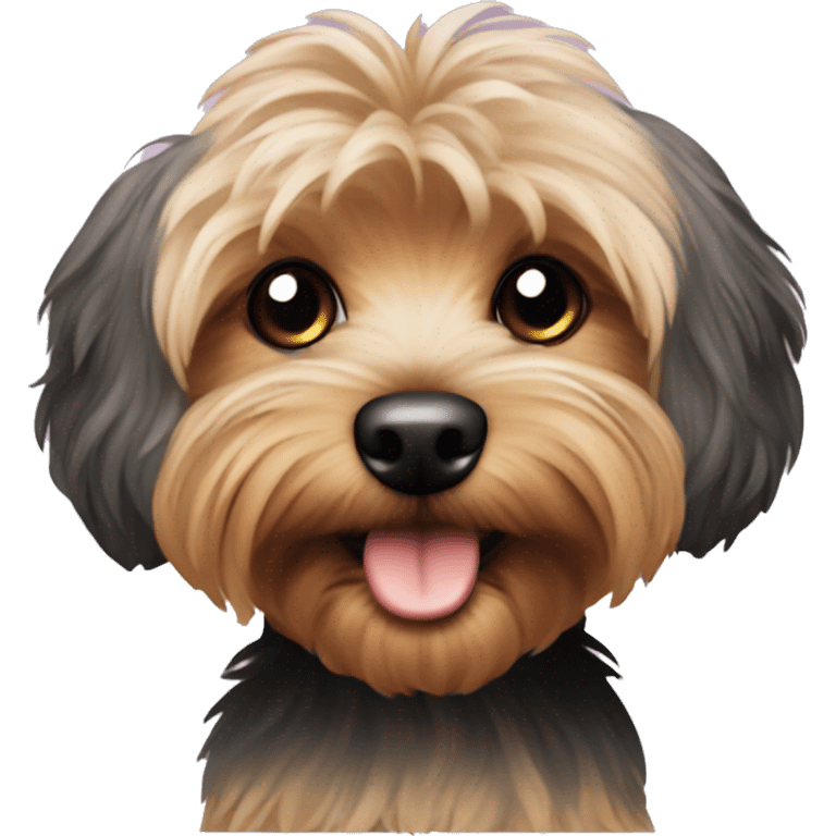 Yorkiepoo  emoji