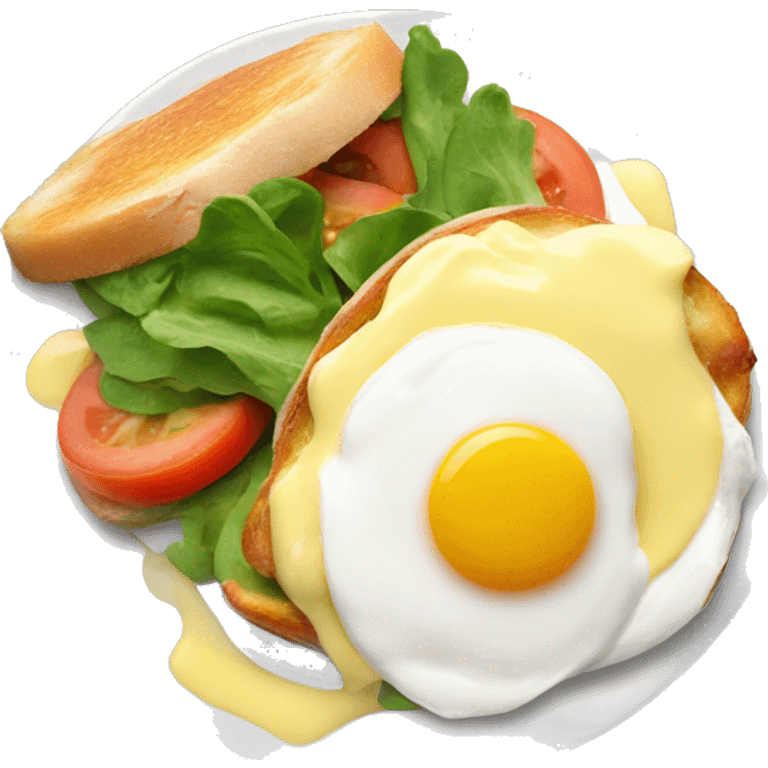 egg benedict vegetarian emoji