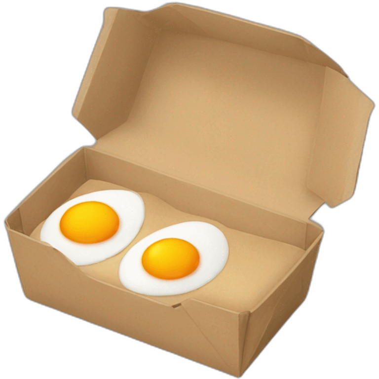 caja docena huevos emoji