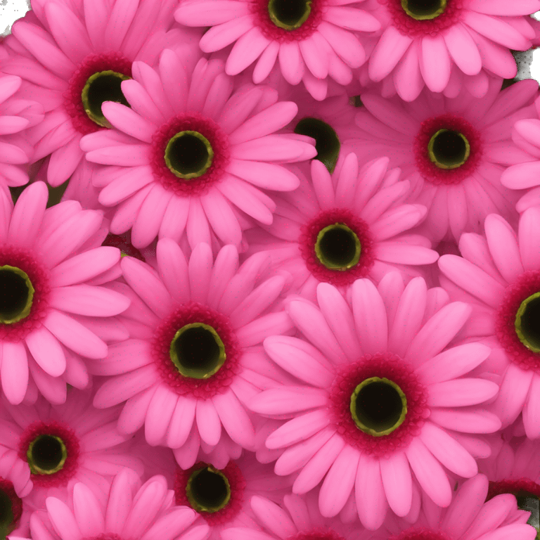 Pink Gerbera  emoji