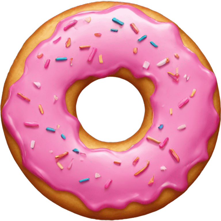 pink donut emoji