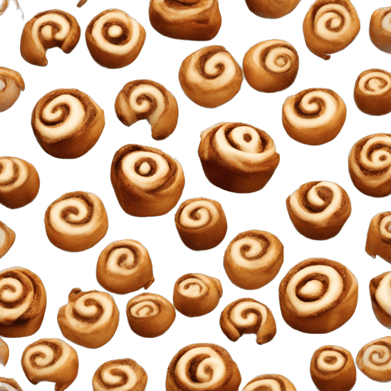 juicy, delicious cinnamon cinnabon emoji