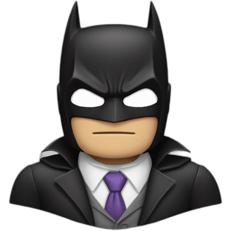 batman in suit emoji