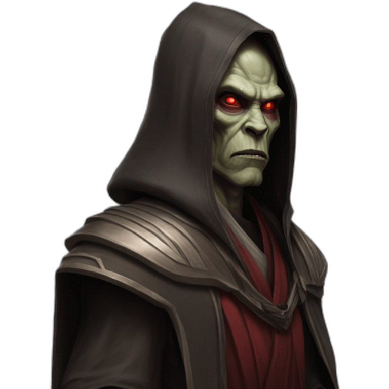 hyperrealist sith jedi in world of warcraft emoji