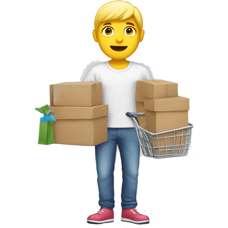 online shoping emoji