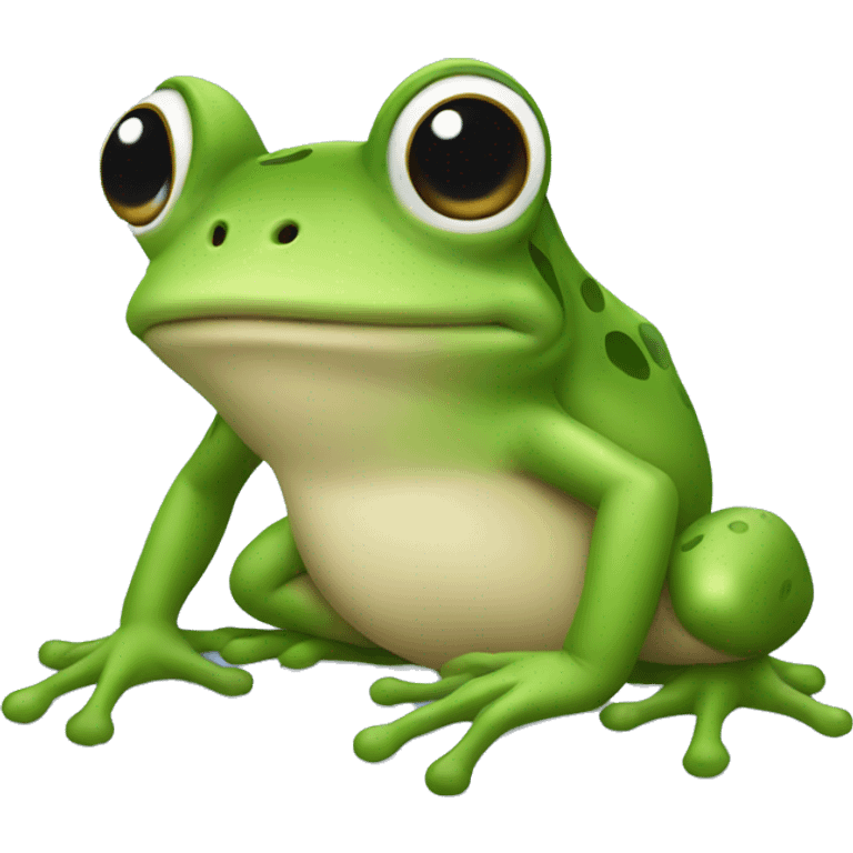 Little frog  emoji