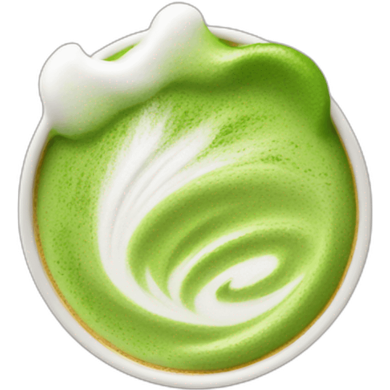 Starbucks matcha latte emoji