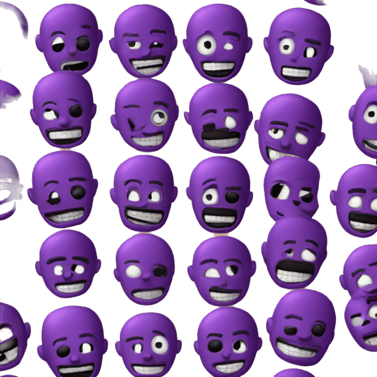 fnaf purple guy emoji