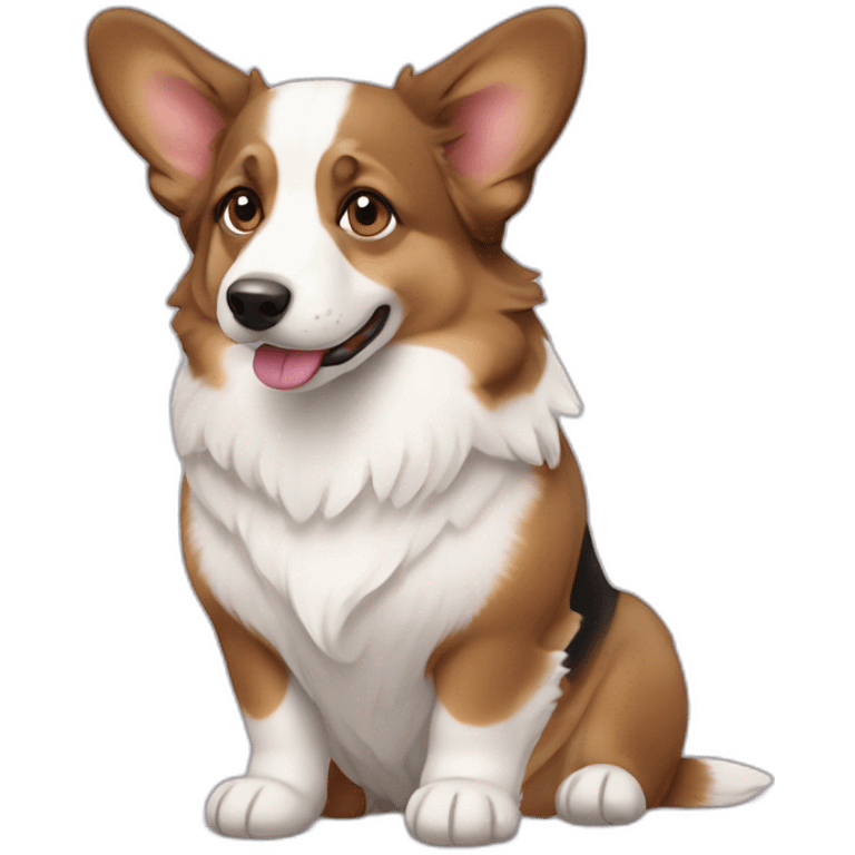 Cardigan welsh corgi emoji