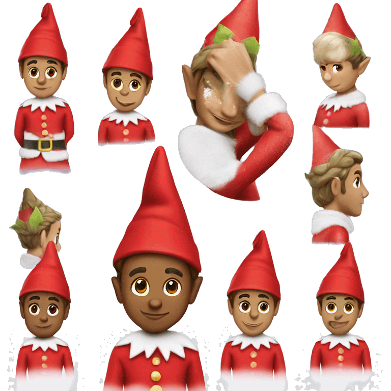 Elf on the shelf emoji