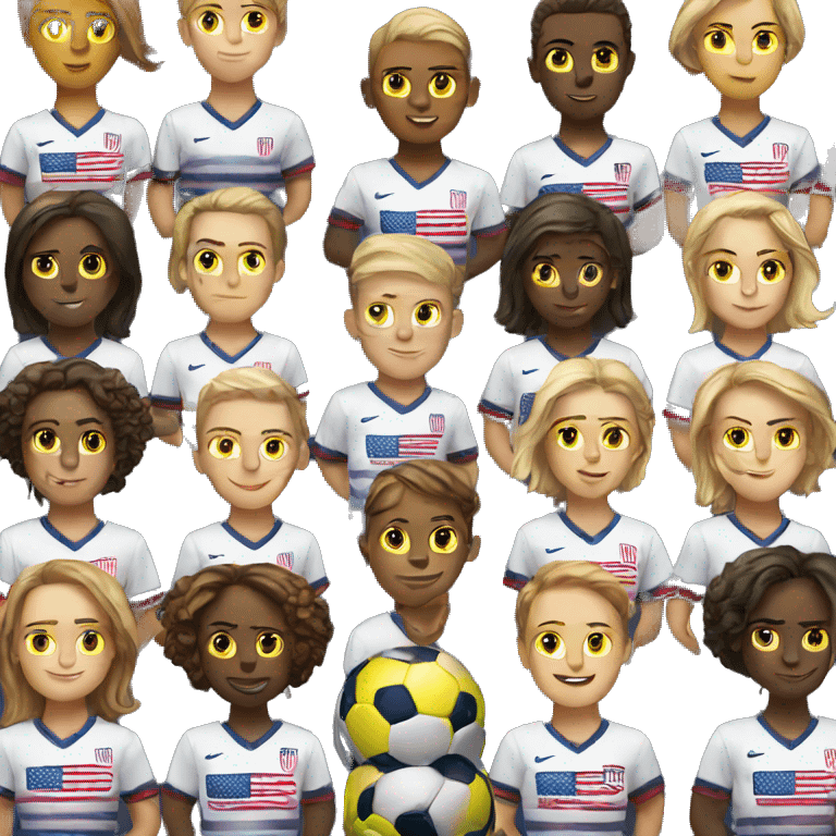 USA soccer emoji