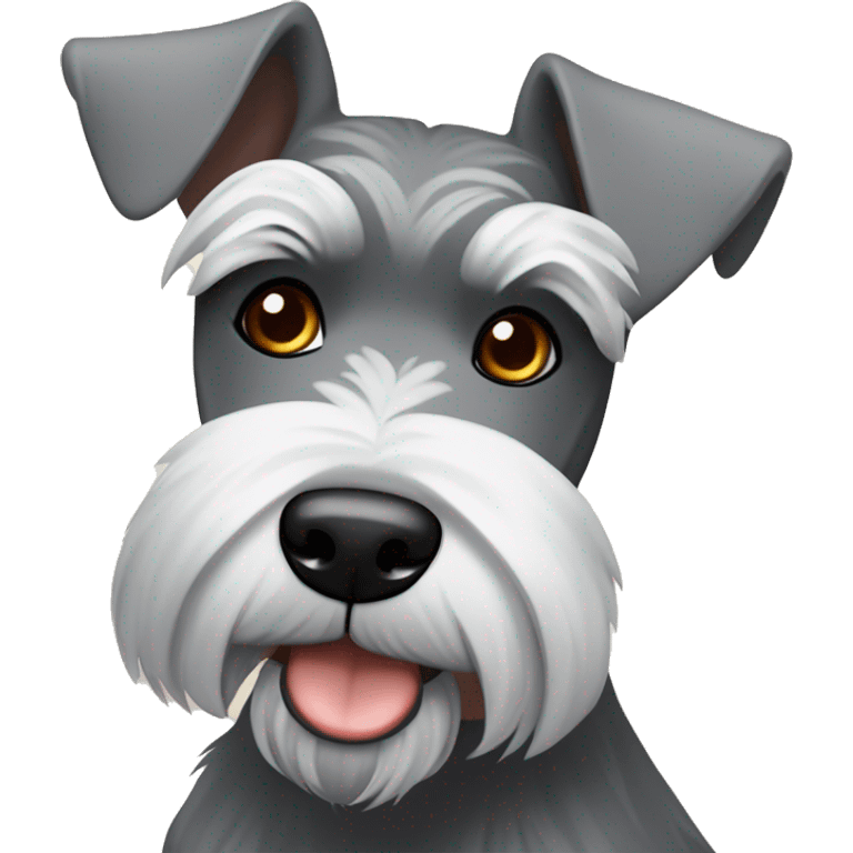 ￼ Schnauzer ￼ emoji