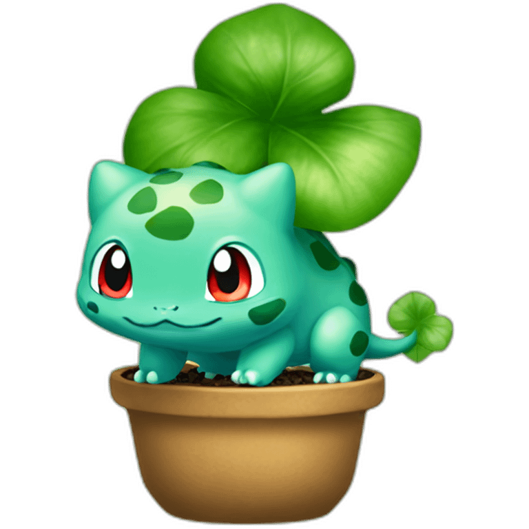 Bulbasaur plante emoji