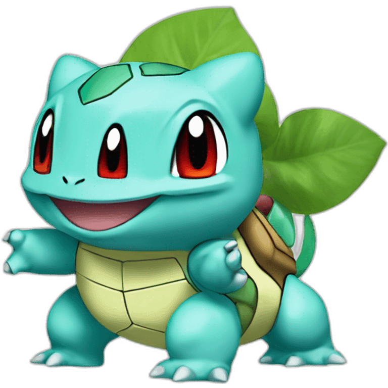 create a new pokemon mixtape Bulbasaur and Squirtle emoji