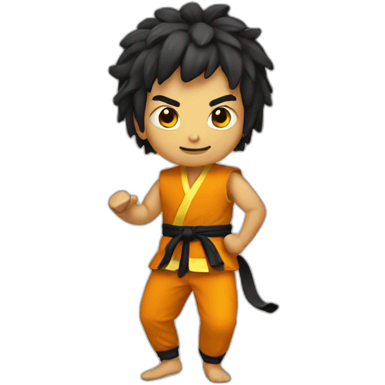 Kung-fu penda emoji