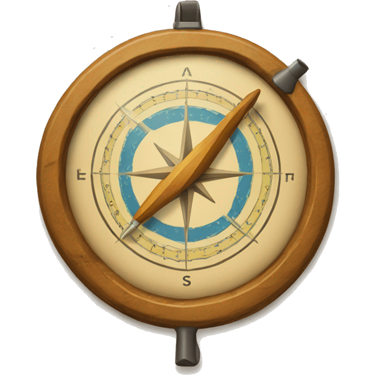 the roaming compass emoji