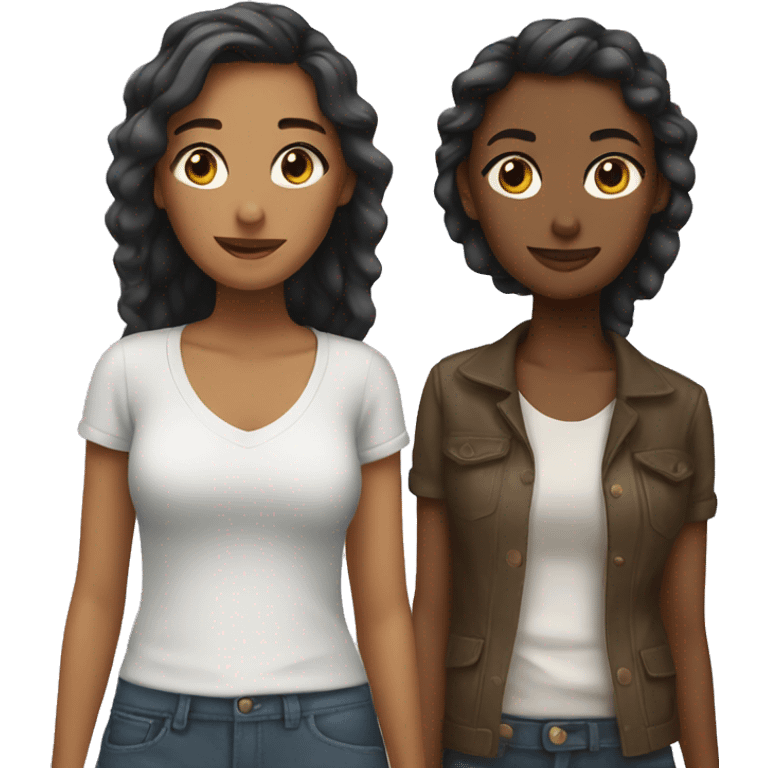 Two girl best friends emoji