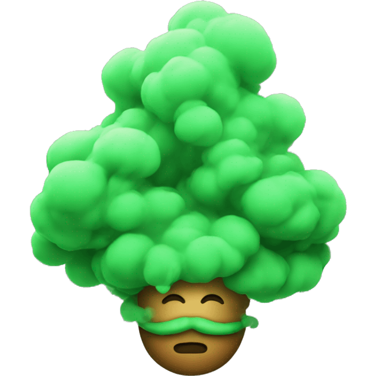 green smoke emoji