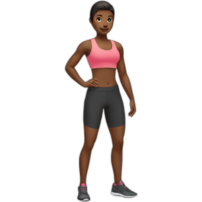 fitness trainer emoji