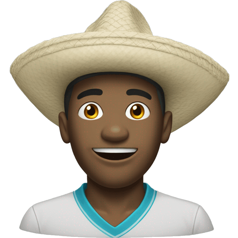 Tiburón con sombrero de copa  emoji