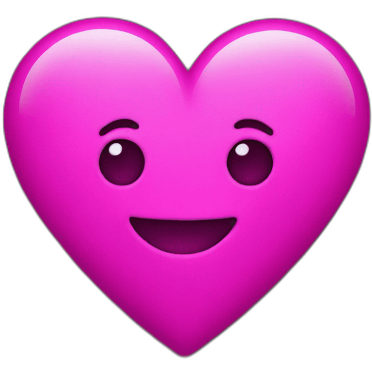 magenta heart emoji