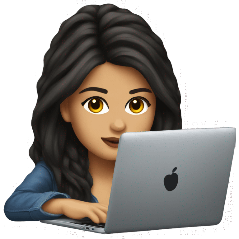 selena gomez on laptop emoji