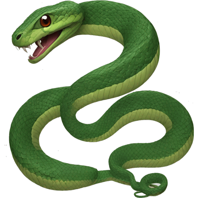 Viper snake emoji