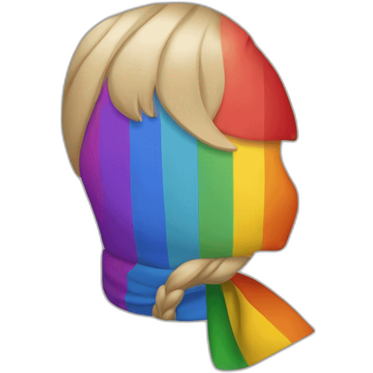 drapeau lesbienne emoji