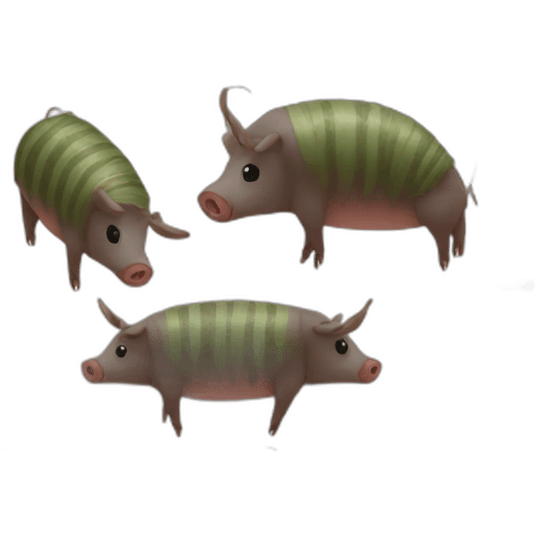 420 pig armadillo cow centipede insect emoji