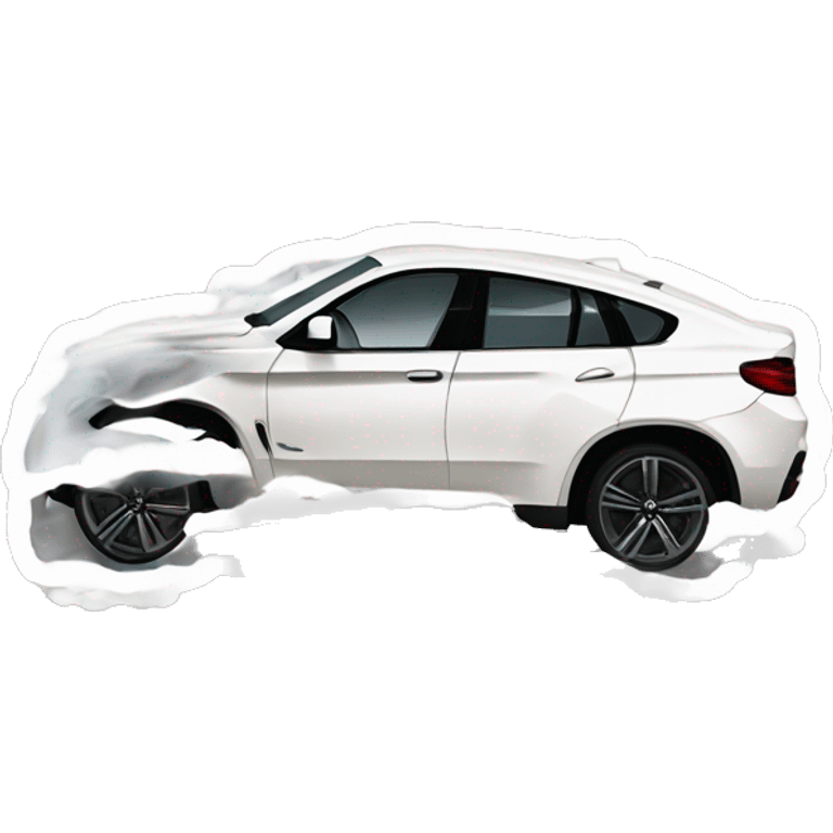 Bmw x6 2024 white emoji