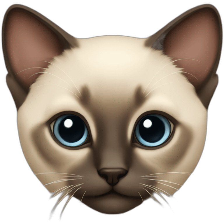 Siamese kitten emoji