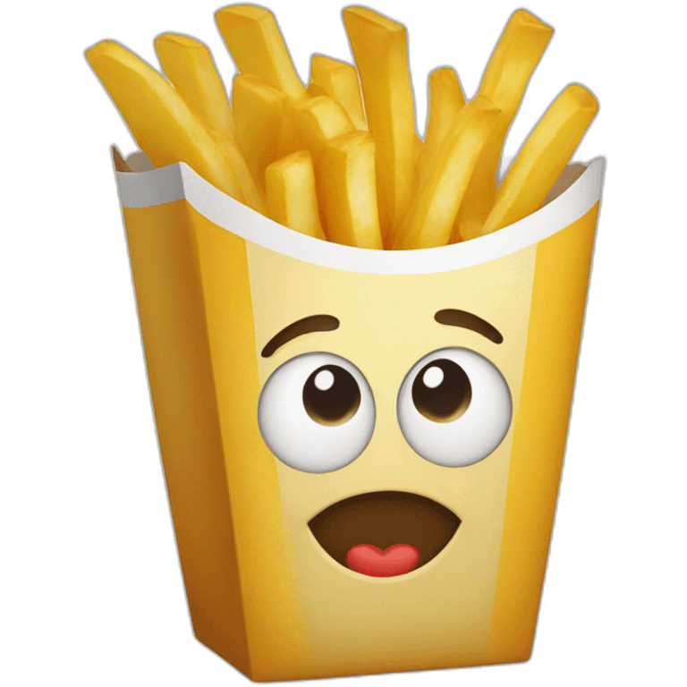 paquet de frites emoji