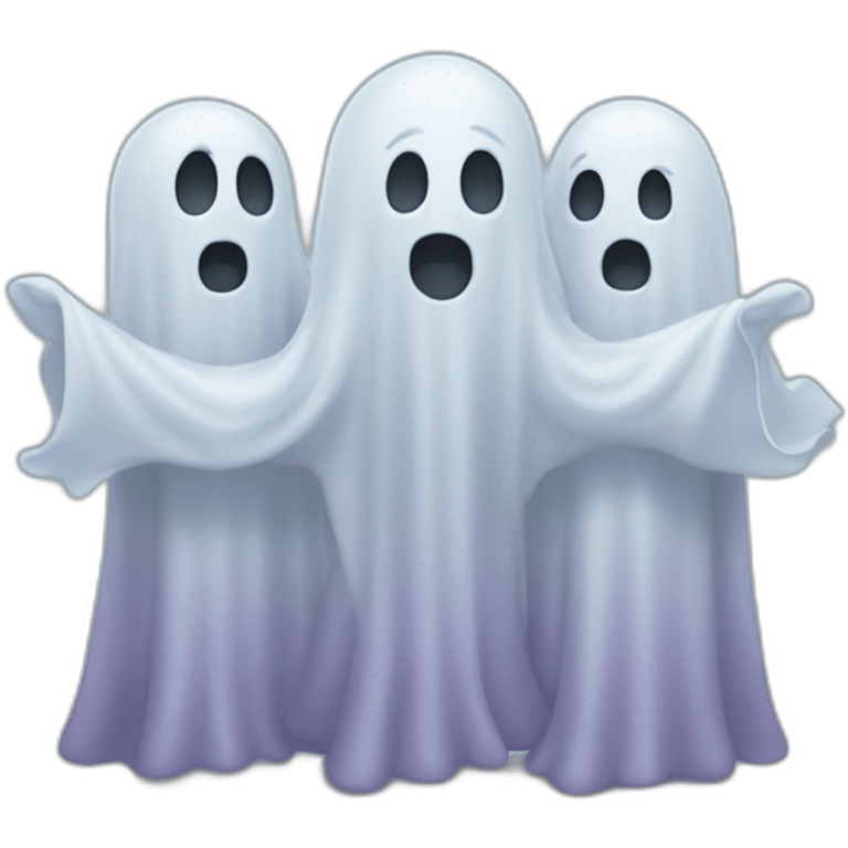 three-friends-ghosts emoji