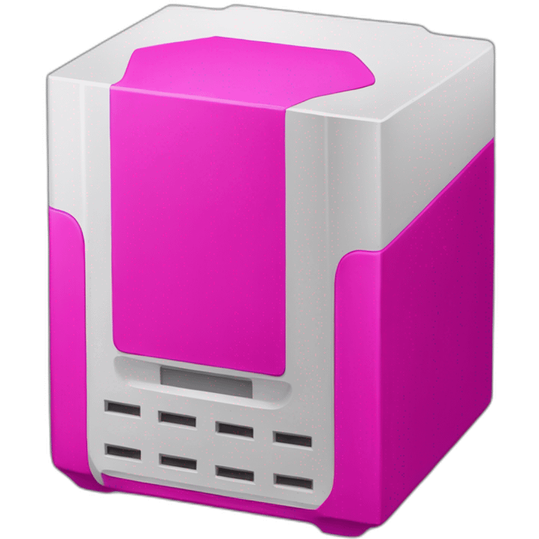 UN ROUTER COLOR FUCSIA emoji