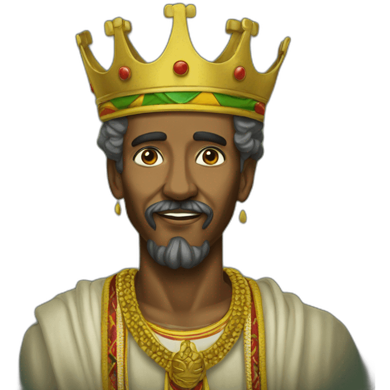 haile sellasie king of ethiopia emoji