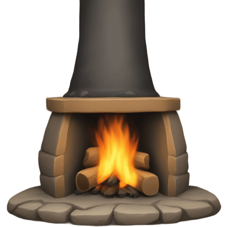 camp fireplace emoji