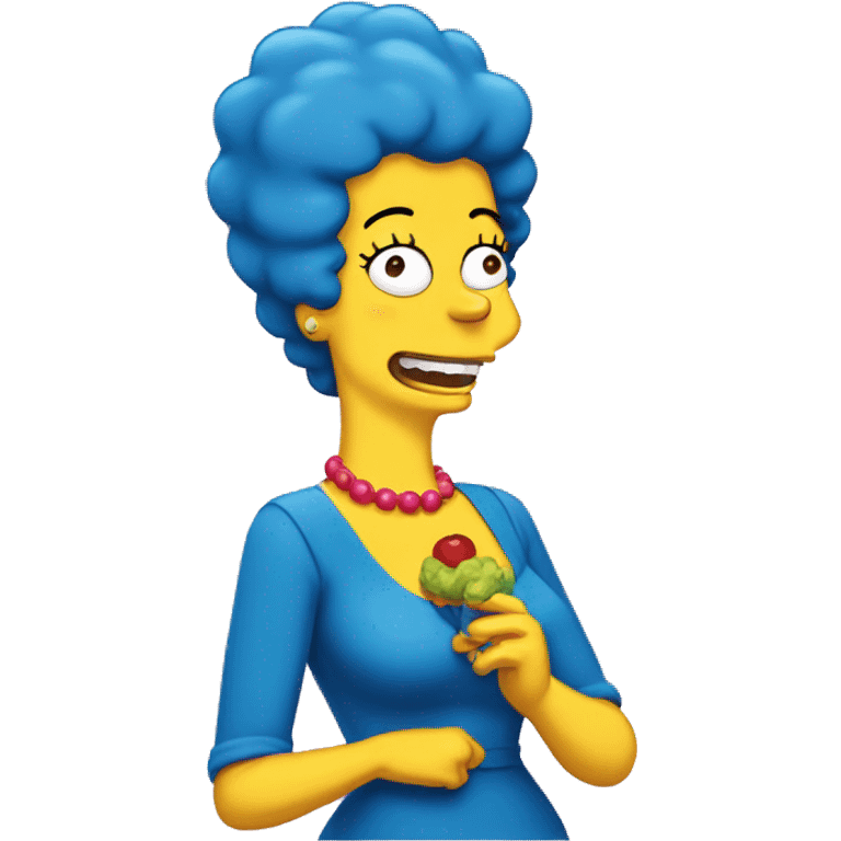 Marge Simpson emoji