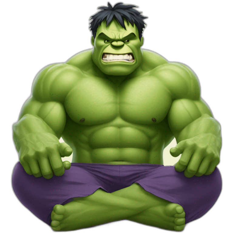 pixar-smile-hulk-meditating emoji