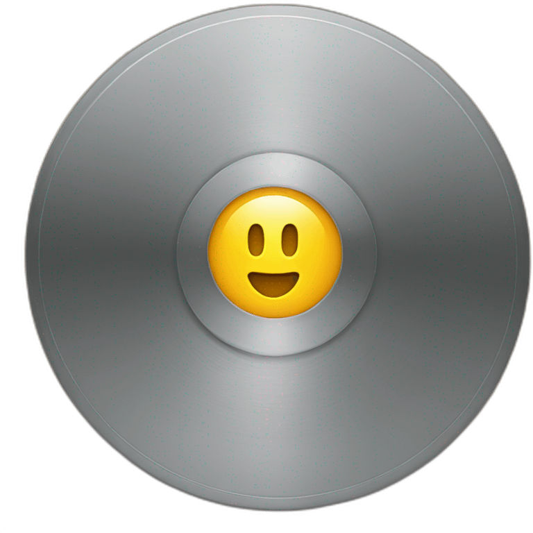 Disk inside folder emoji