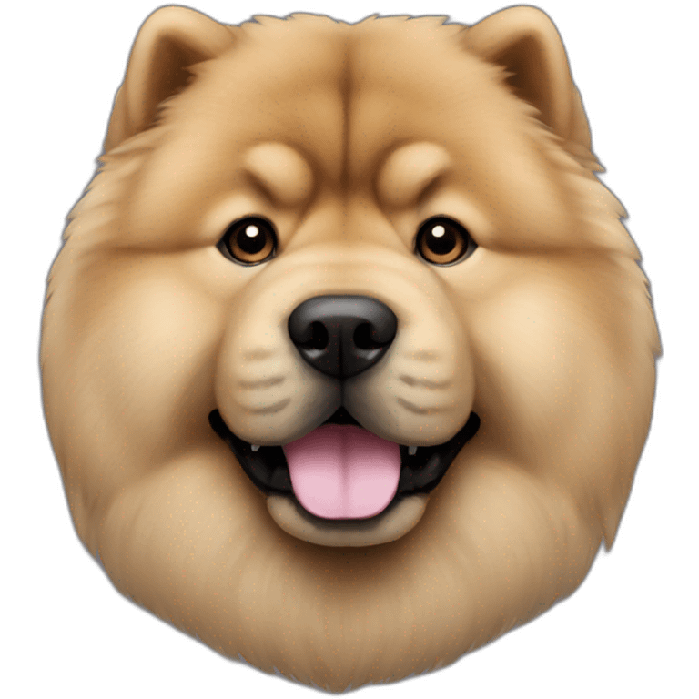 chow chow black emoji