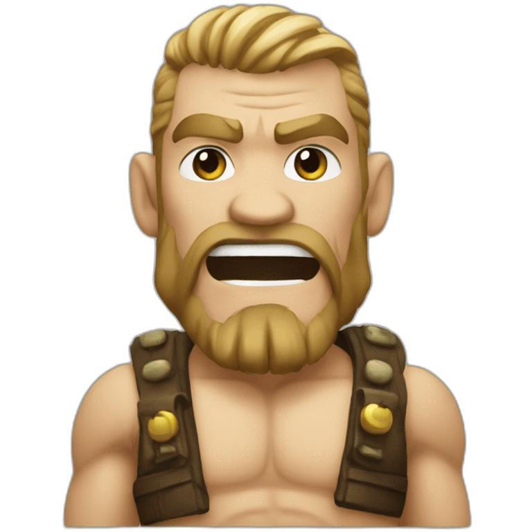 Techno viking emoji