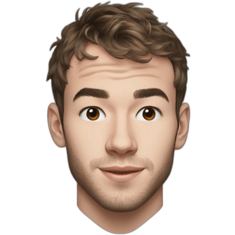 Hyper realistic pierre gasly emoji