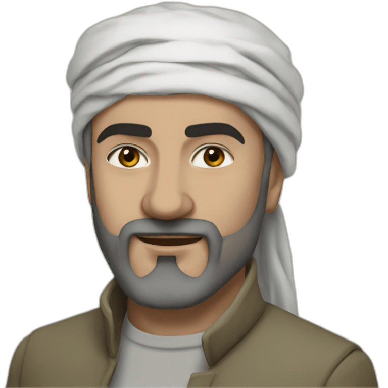 draw the Lezgin national hero Haji Daoud emoji