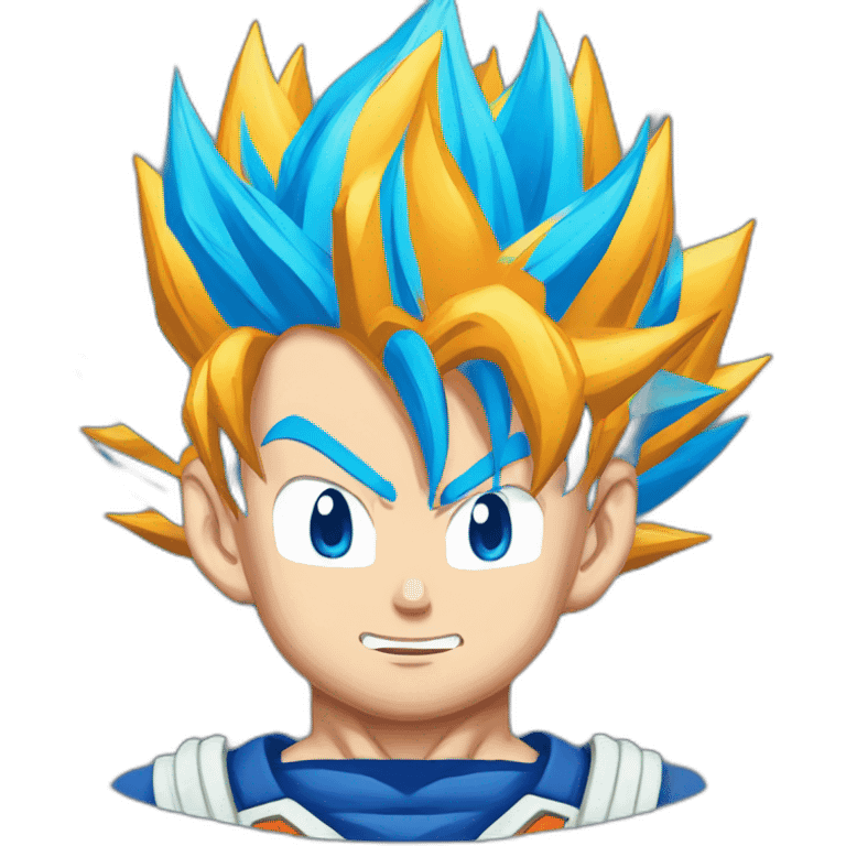 Goku ssj blue emoji