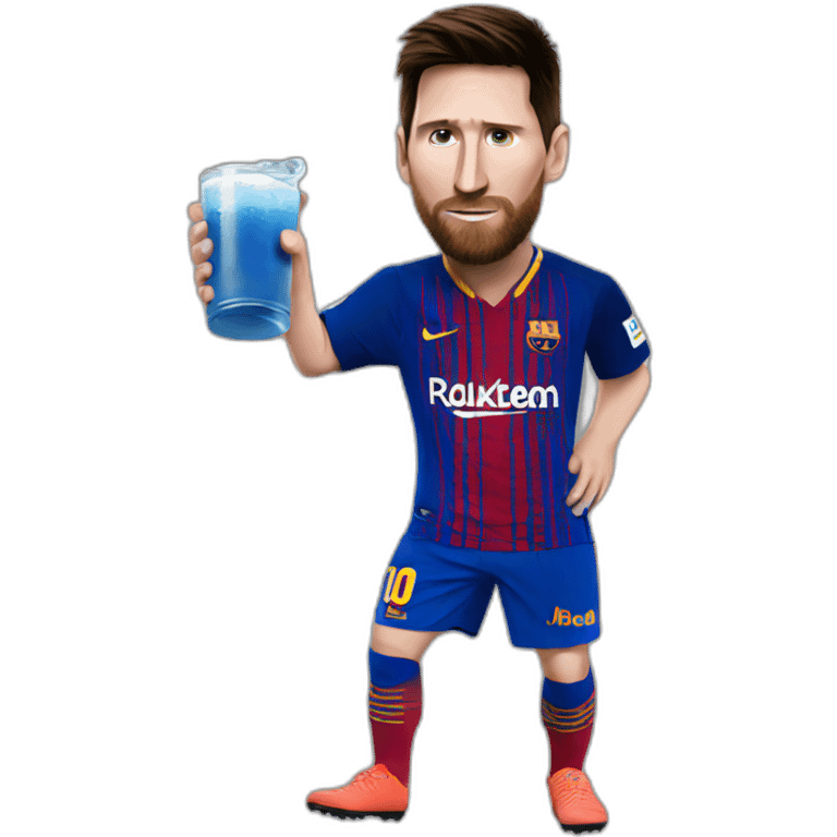 messi drinking mate emoji