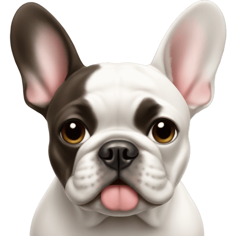 French bulldog  emoji