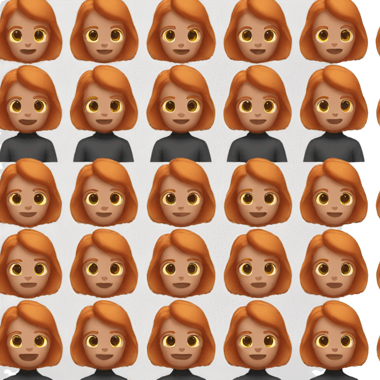 ginger man in memoji emoji