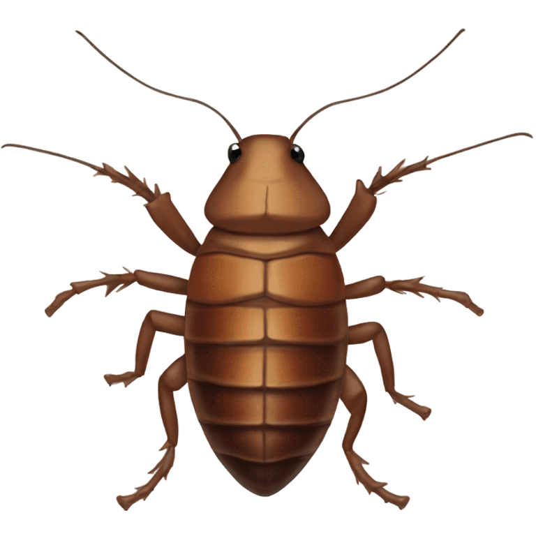 Christmas cockroach emoji