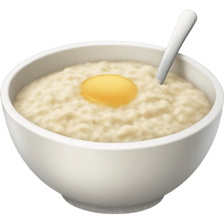 Bowl of porridge emoji